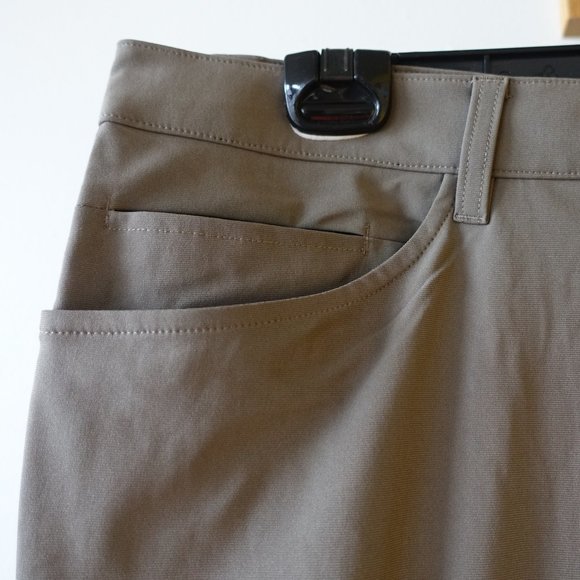 Lululemon Warpstreme ABC Pant Classic 37"L inseam Tall Size 34 Nomd - Picture 4 of 12
